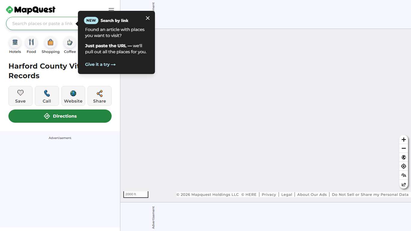 Harford County Vital Records, 120 S Hays St, Bel Air, MD 21014, US - MapQuest